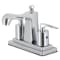 Kingston Brass FB4641SVL 4-Inch Centerset Bathroom Faucet with Retail Pop-Up, Polished Chrome FB4641SVL - alternate 1